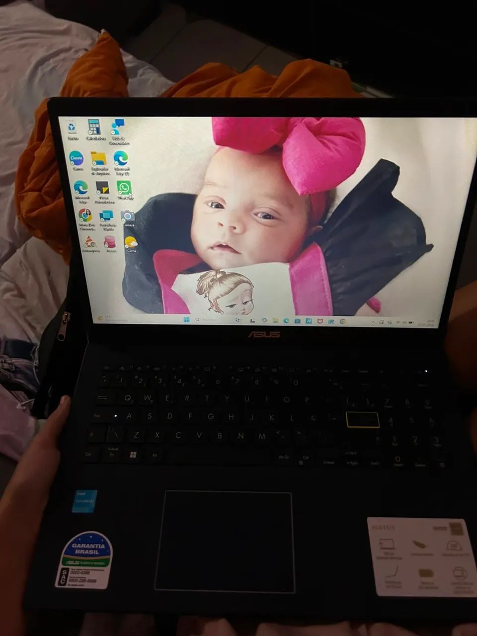 Computador asus novo com caixa e carregador  - Foto 3