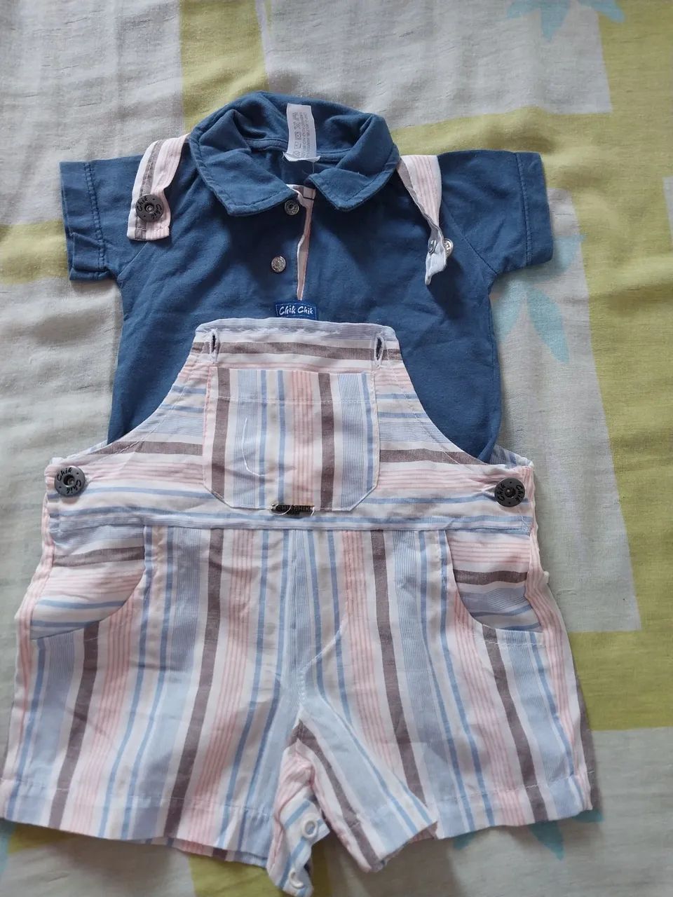 Lote bebe menino verão tamanho G  - Foto 4