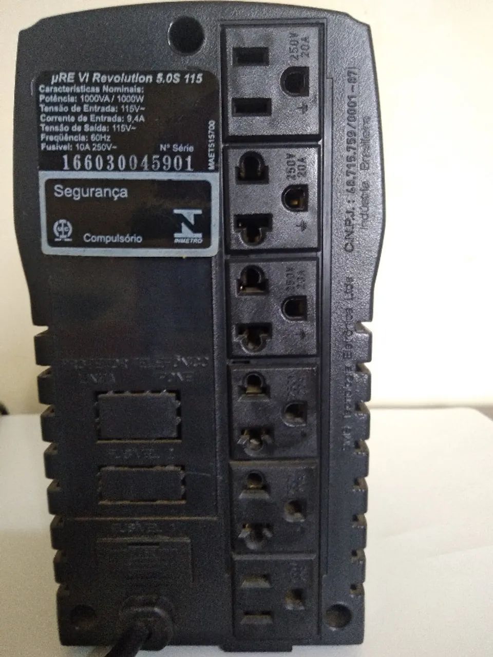 Estabilizador de Voltagem SMS 1000VA  - Foto 4