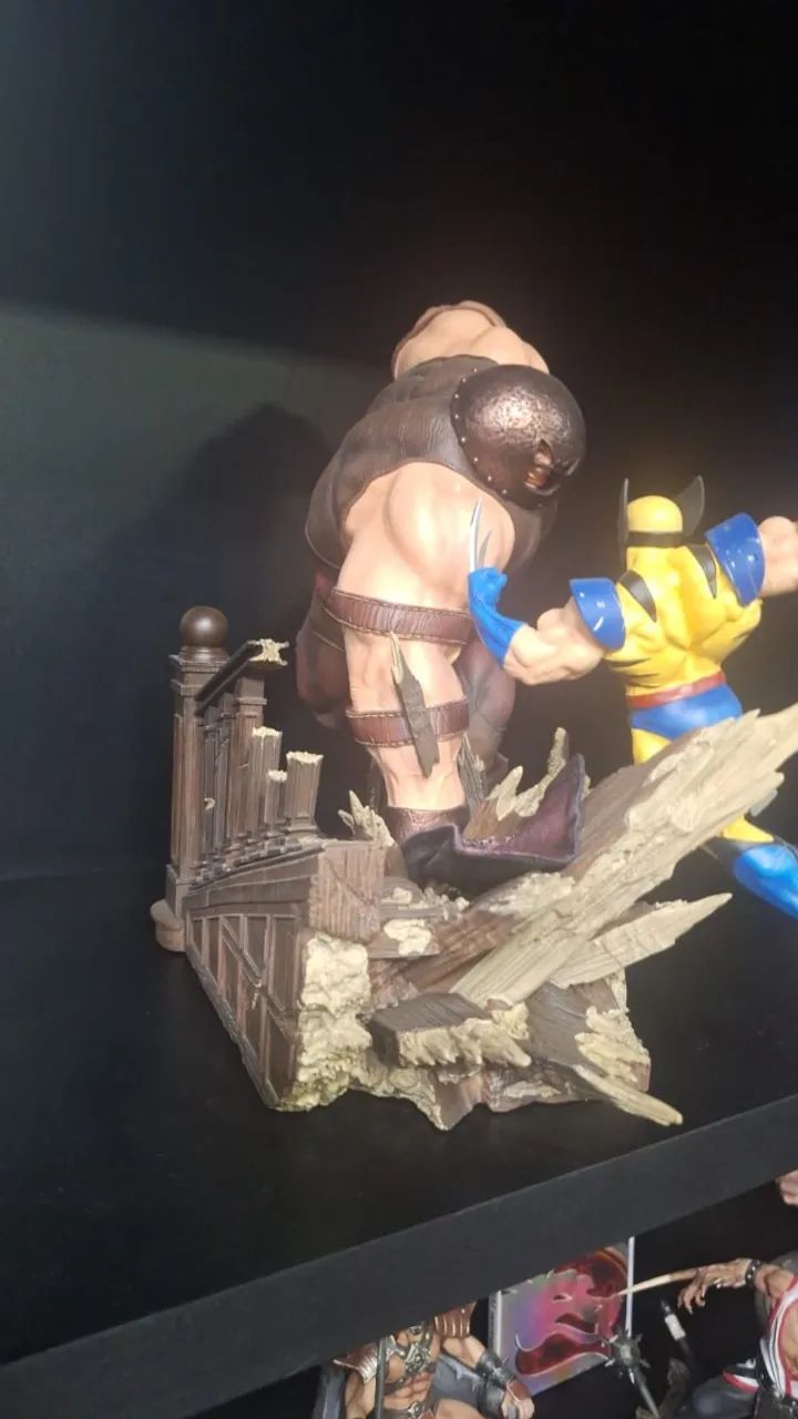 Juggernat vs Wolverine 1/10 - Iron Studios - Foto 4
