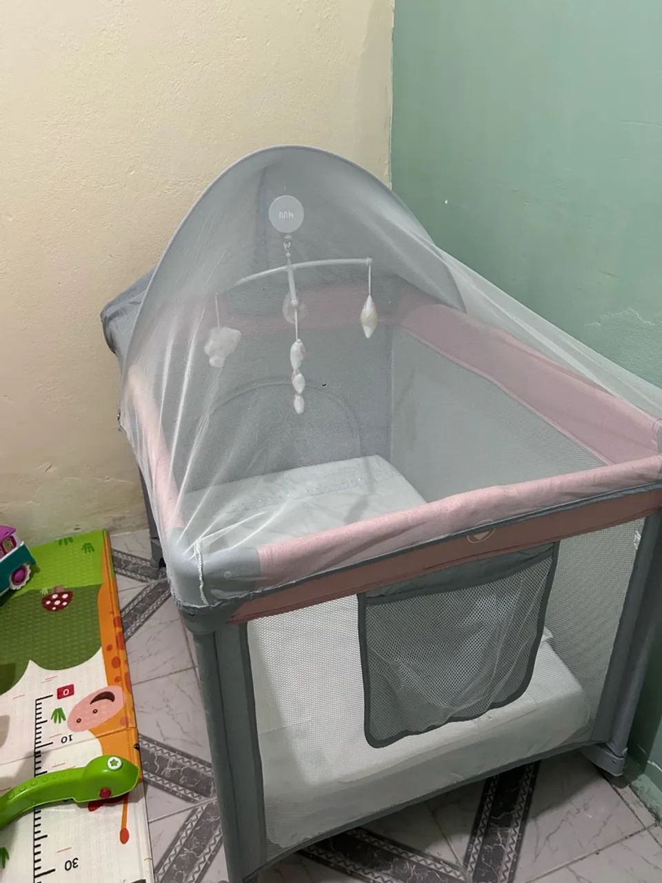 Berço Multi Kids 2 em 1 - Berço e Chiqueirinho - Foto 2