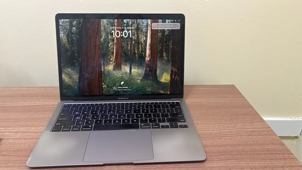Apple Macbook Air M1 2020 13 8gb 256gb Cinza-esp. - Notebooks