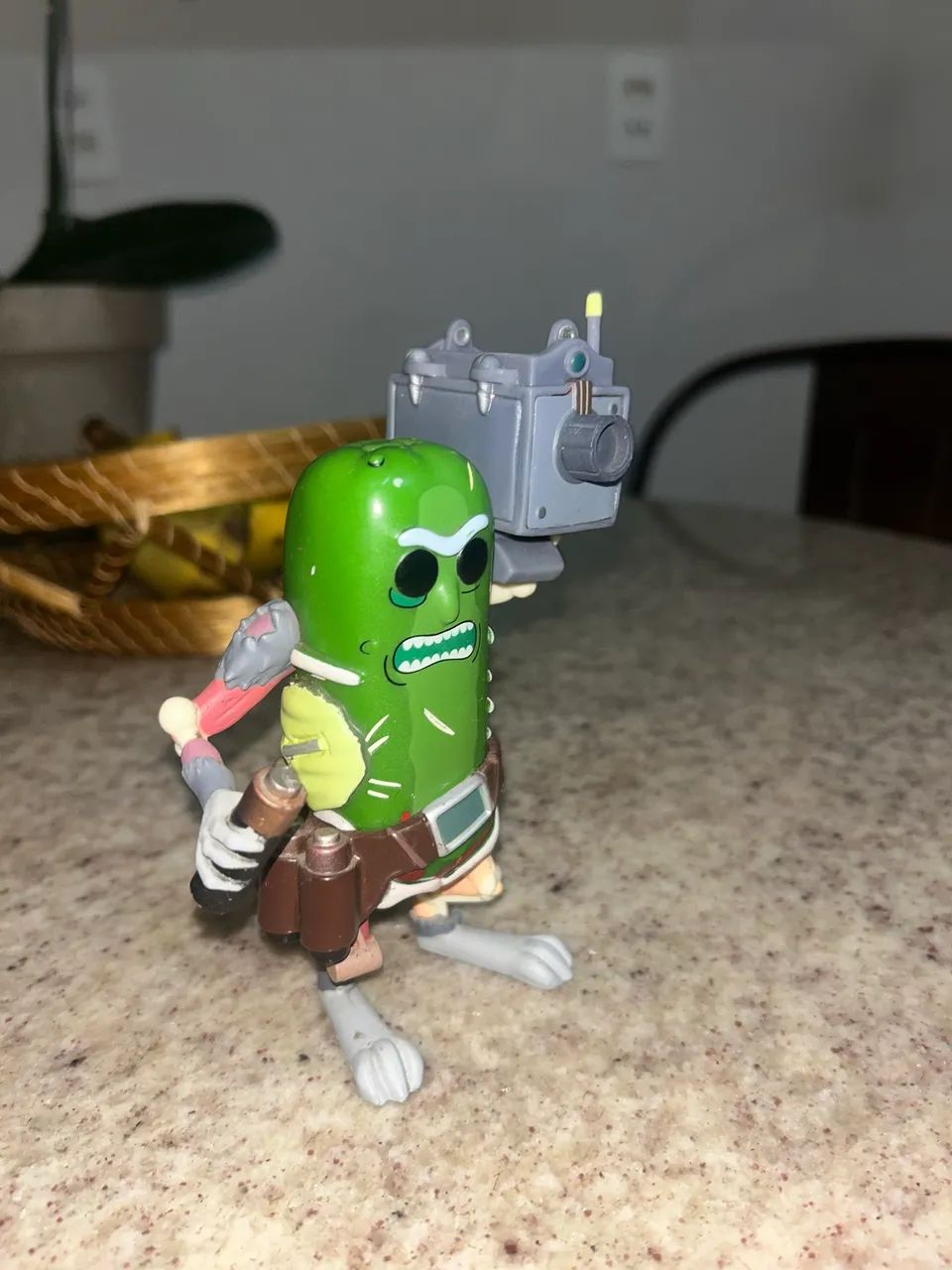 Pickle Rick Picles Rick and Morty | Funko Pop (fora da caixa)