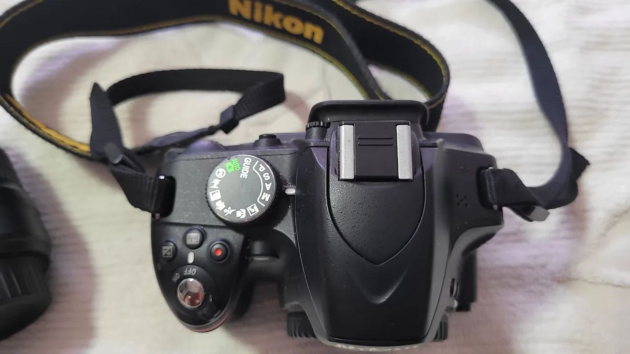 Nikon D3200 com lente 55-200mm e 18-55mm<br>1 lente 18-55mm - Foto 2