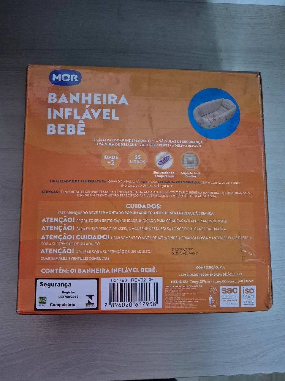 Banheira inflável MOR - Foto 2
