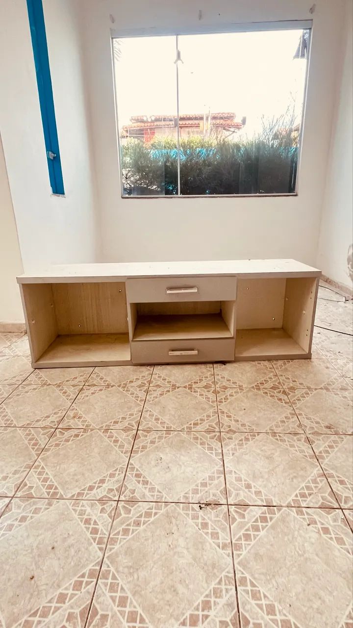 Painel rack de TV conjugado móvel planejado - Foto 3