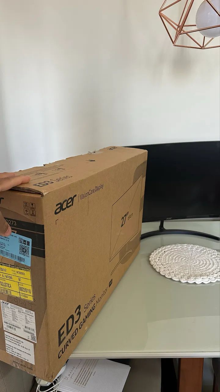 Monitor Gamer Acer 27P 144Hz - Foto 3