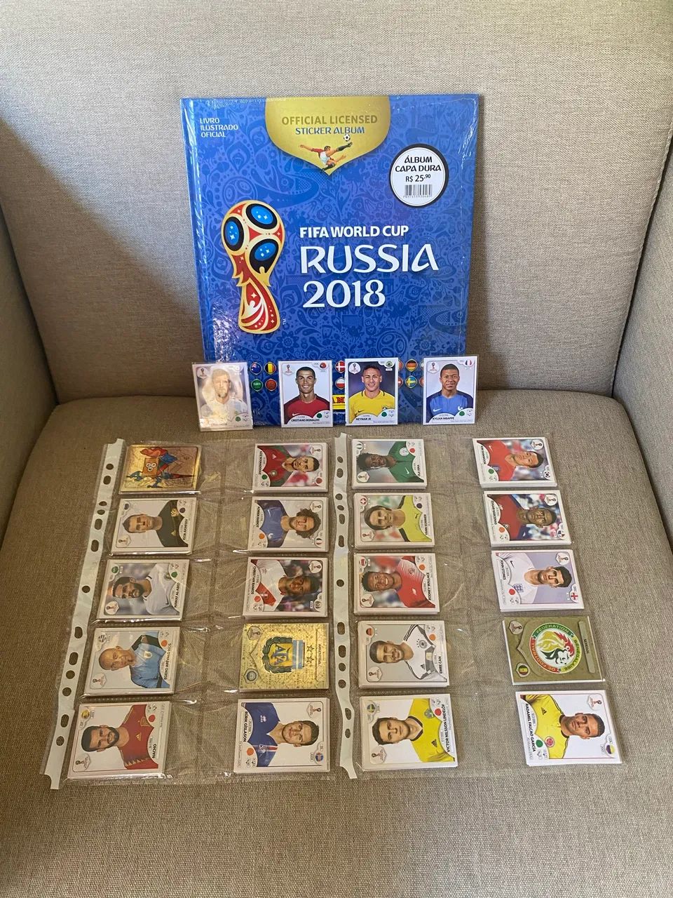 Álbum Copa 2018 completo para colar - Foto 3