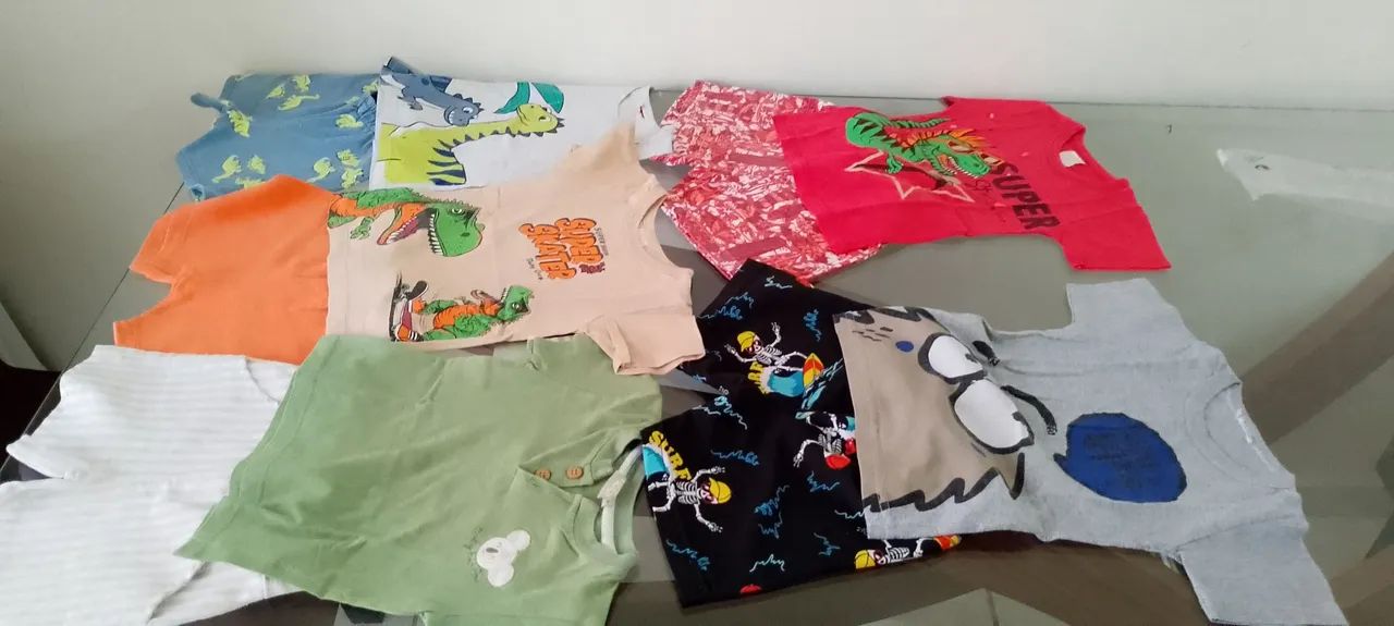 Lote Desapego de menino 1 e 2 anos / 20 peças  - Foto 5
