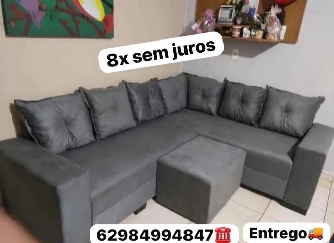 Sofa 2 e 3 lugares (novo) 
