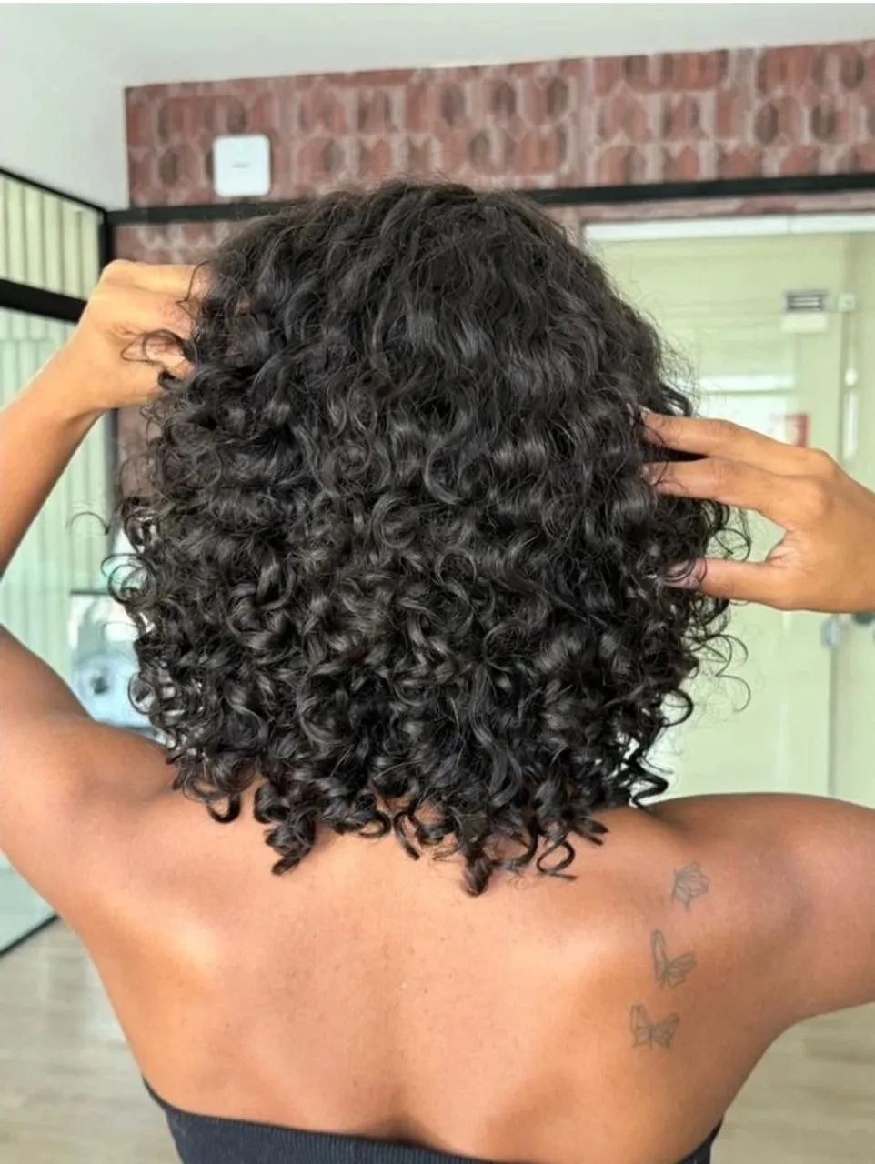 PERCUCA WIG TAIS - CASTANHO (HUMANA) - Foto 5