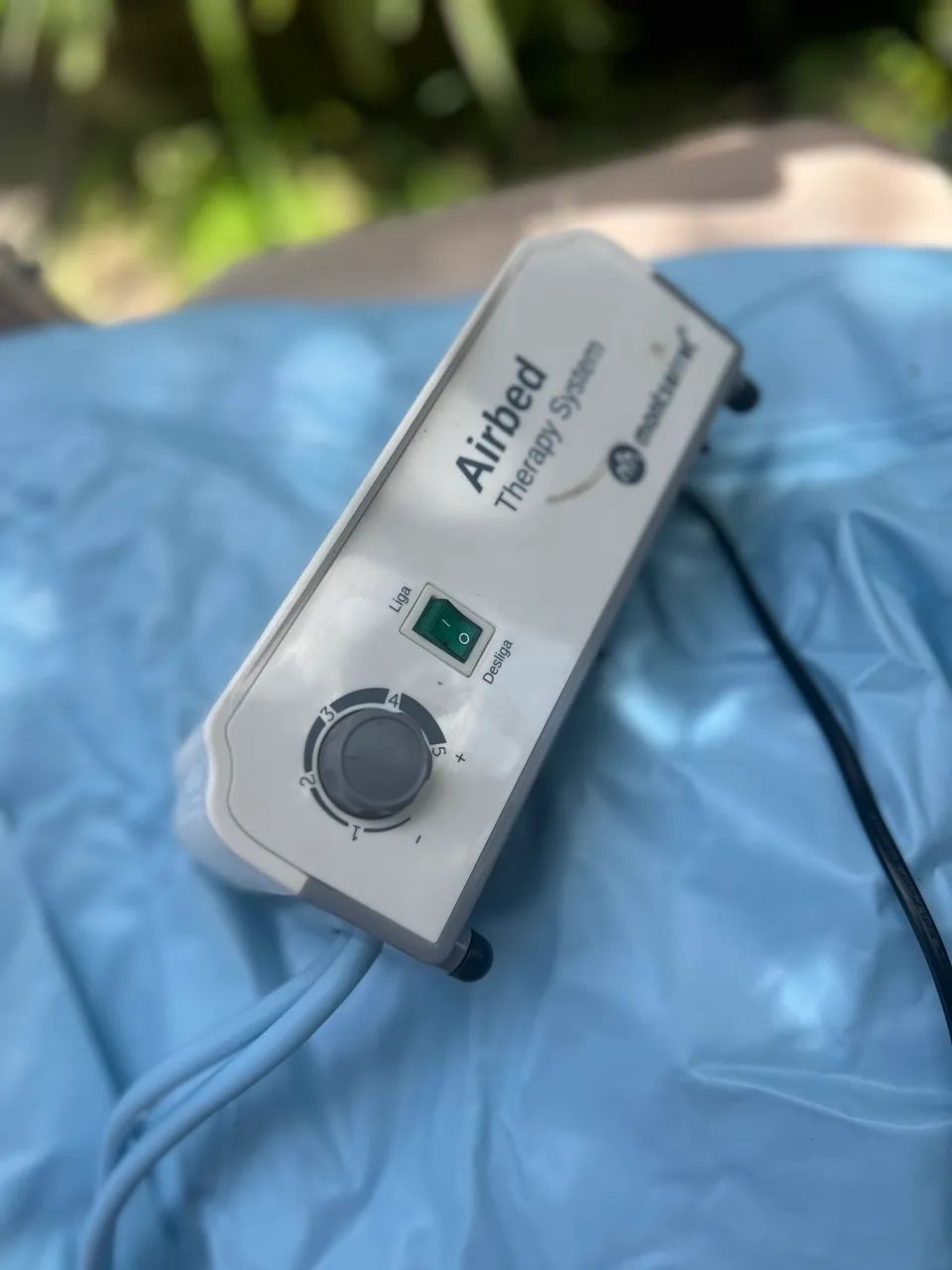 Colchão Anti-escaras Pneumático Acamados 130kg Cor Azul R$150,00