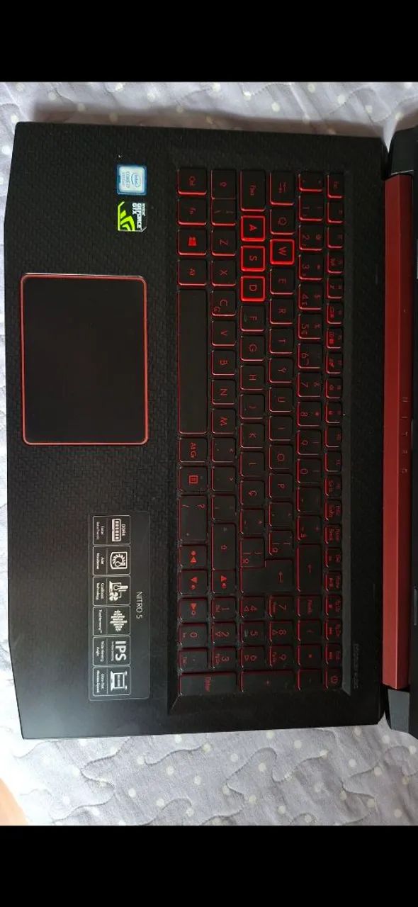 Notebook Acer nitro 5 I7 32Gb ram - Foto 2