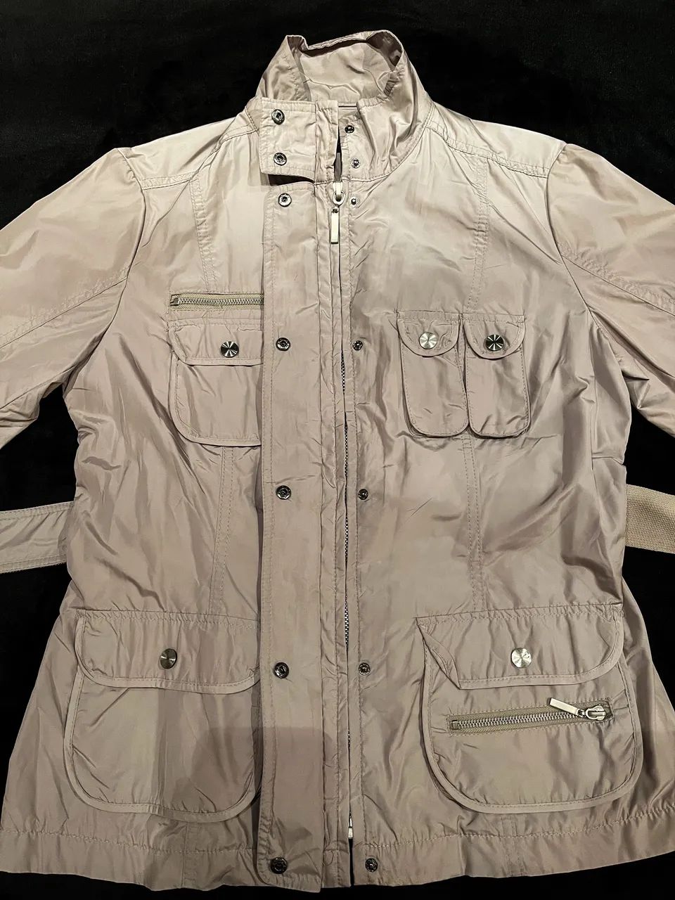 Jaqueta Parka Nude/Caqui - Foto 2