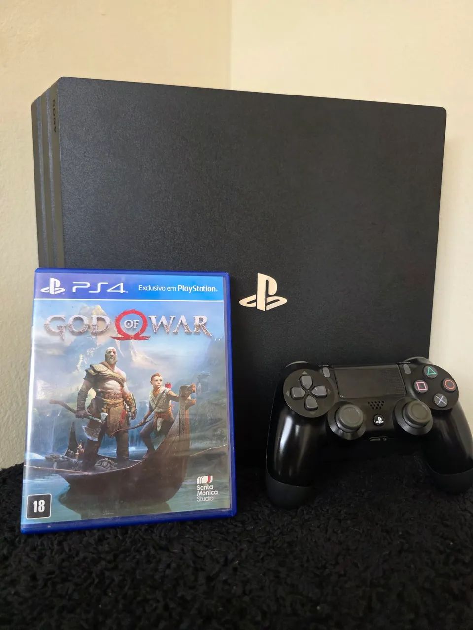PS4 PRO 1TB + CONTROLE + JOGO - Foto 4