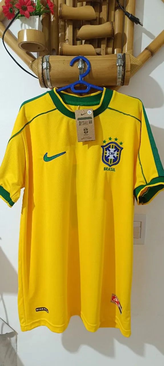 Camisa Ronaldo fenômeno retrô edição limitada 