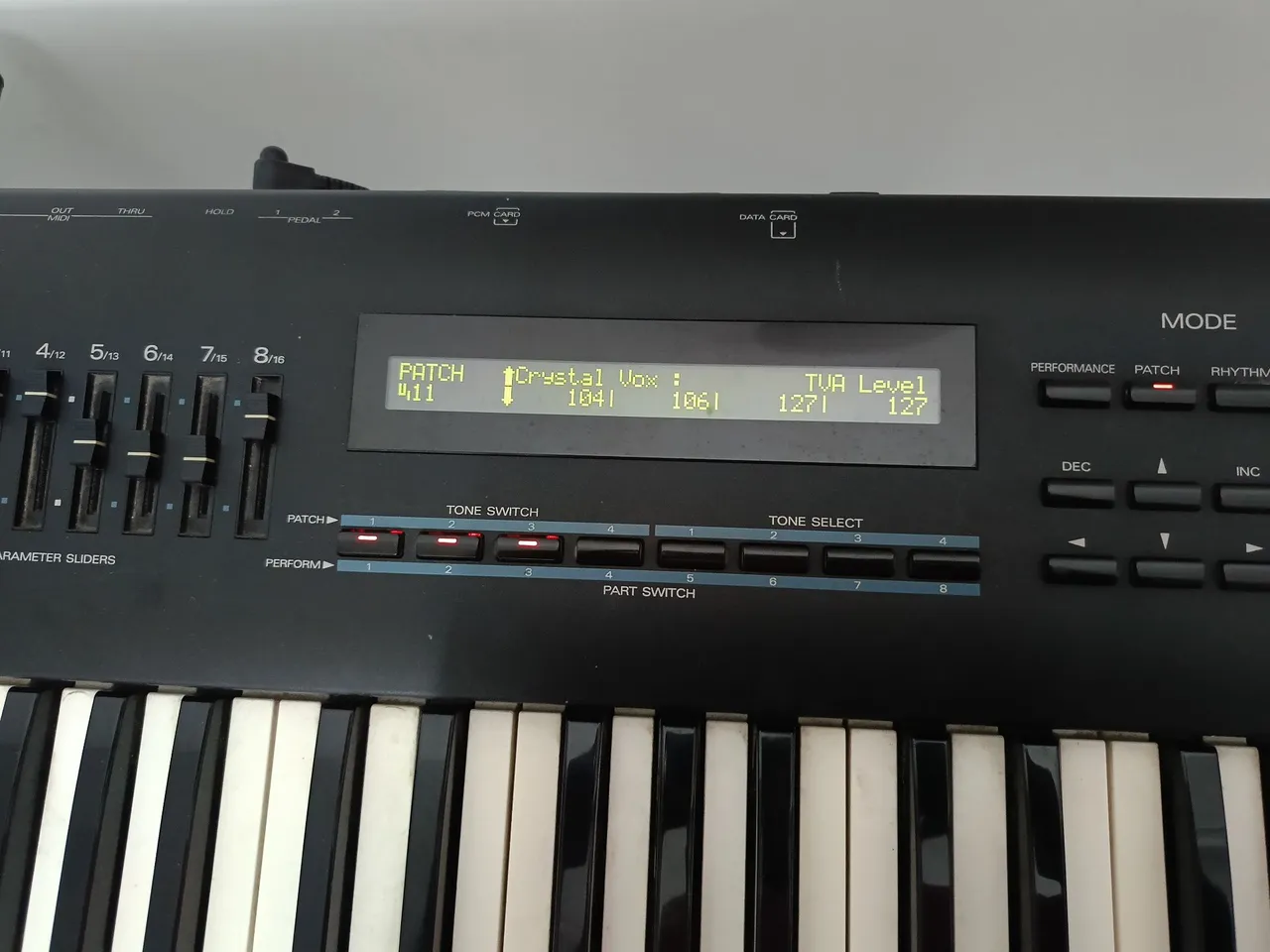YAT08-F RFX1ヤマハ Yamaha Motif XF8 - Instrumentos musicais - Brisamar, João Pessoa