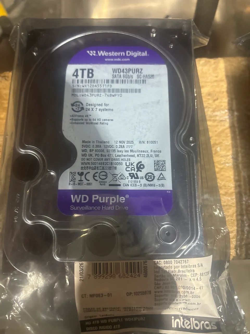 Hd 4tb es purple