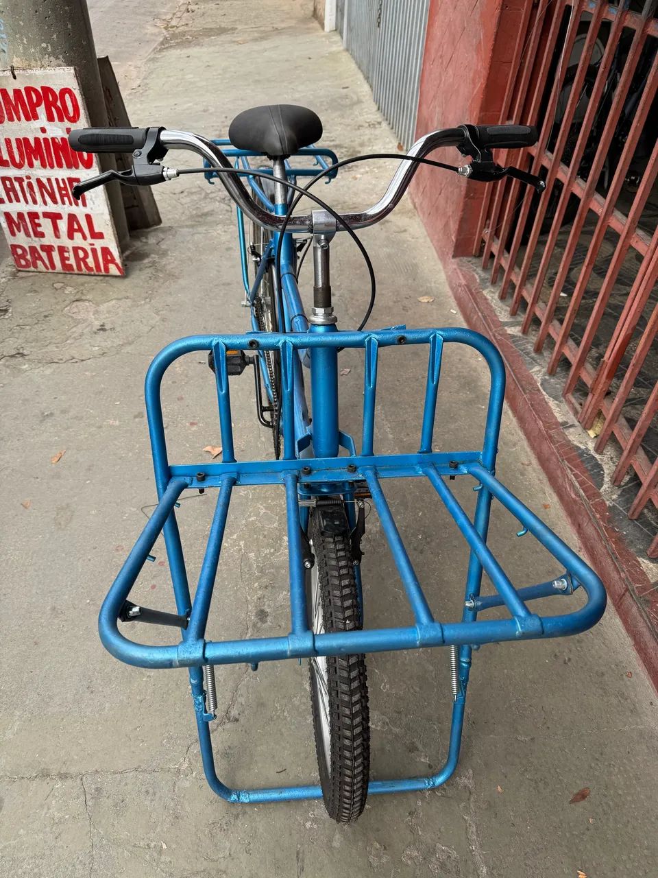 Bicicleta cargueira 