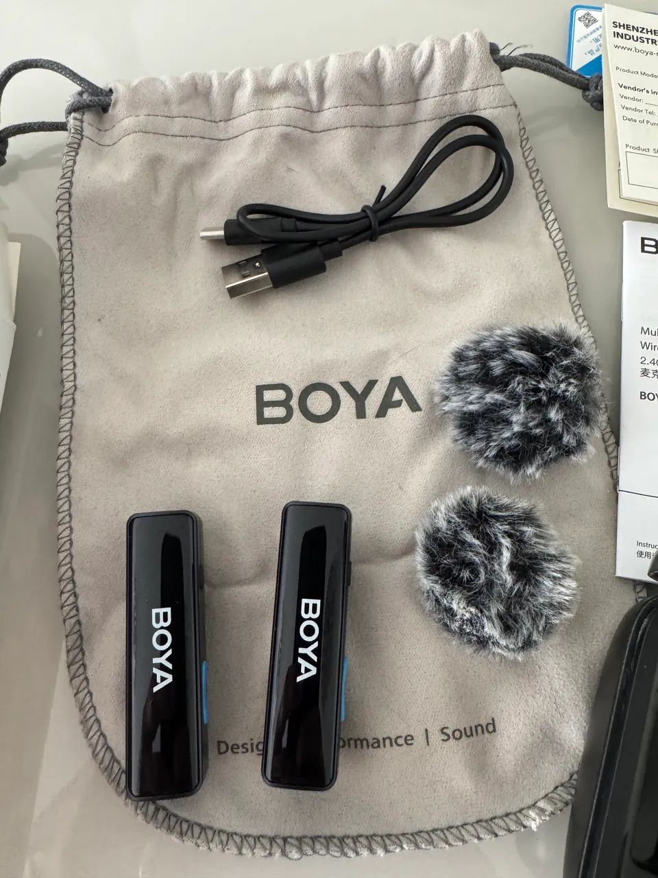 Kit Microfone BoyaLink - Foto 4