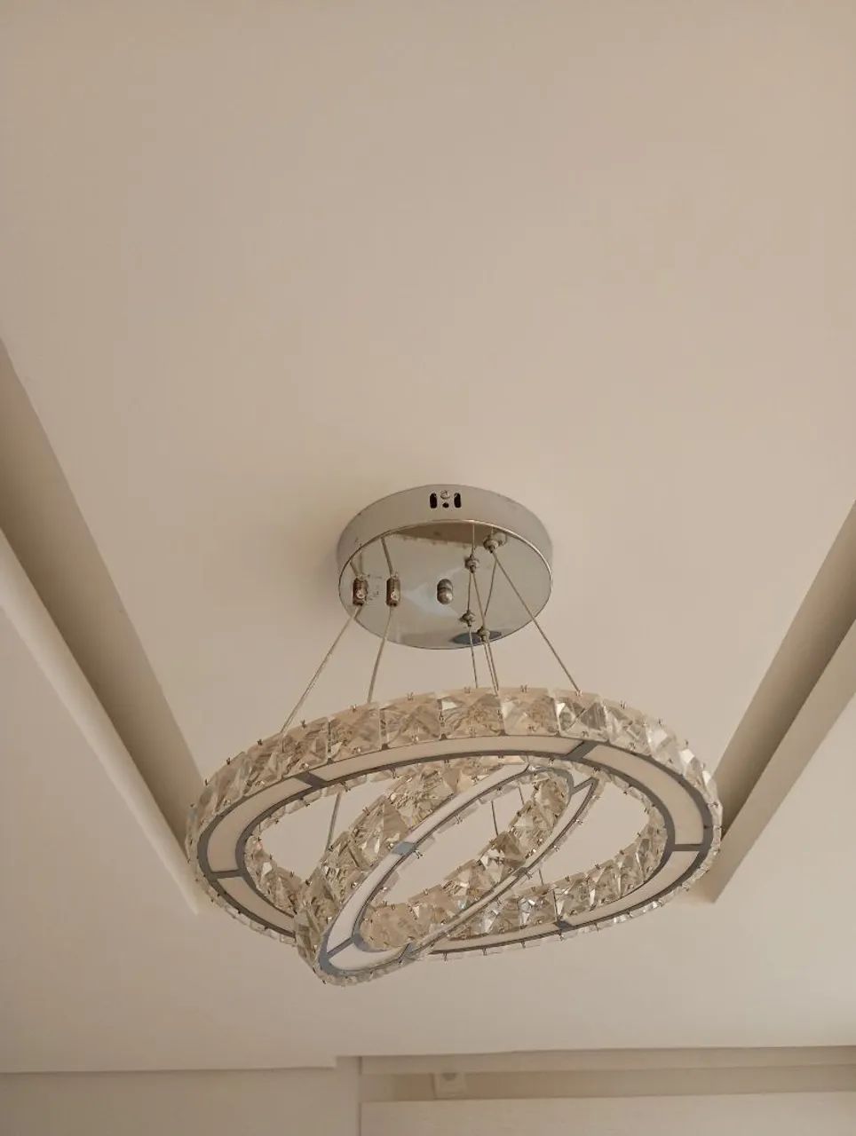 Lustre moderno cristal 