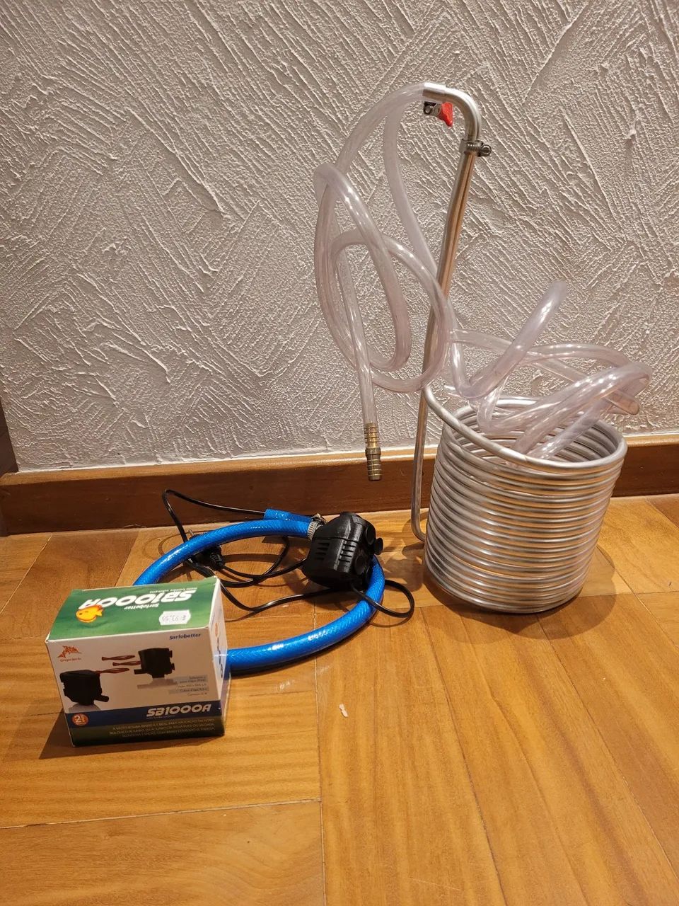 Chiller de Imersão + Bomba Aquário 