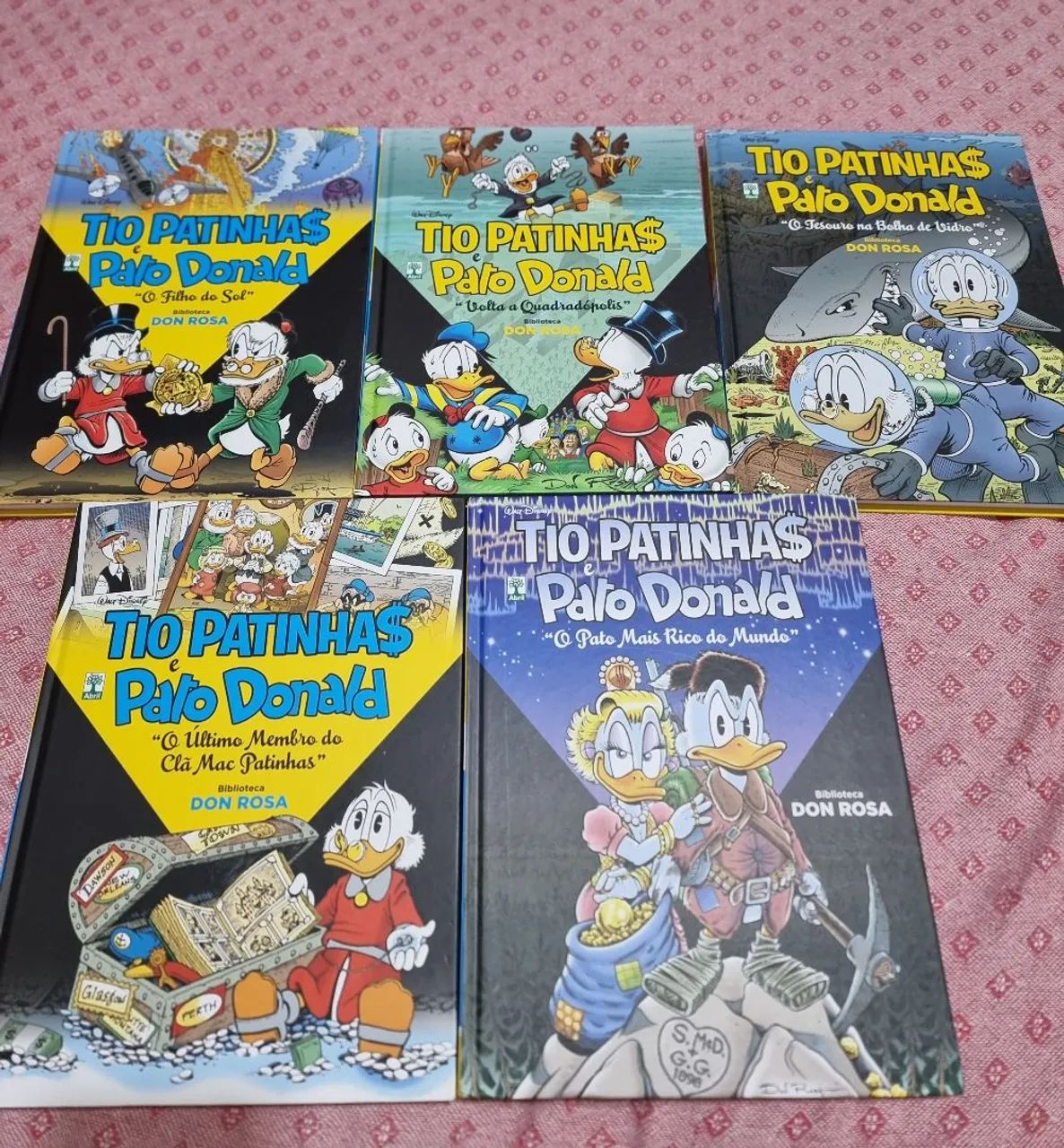 Biblioteca Don Rosa - 5 primeiros Volumes - Editora Abril