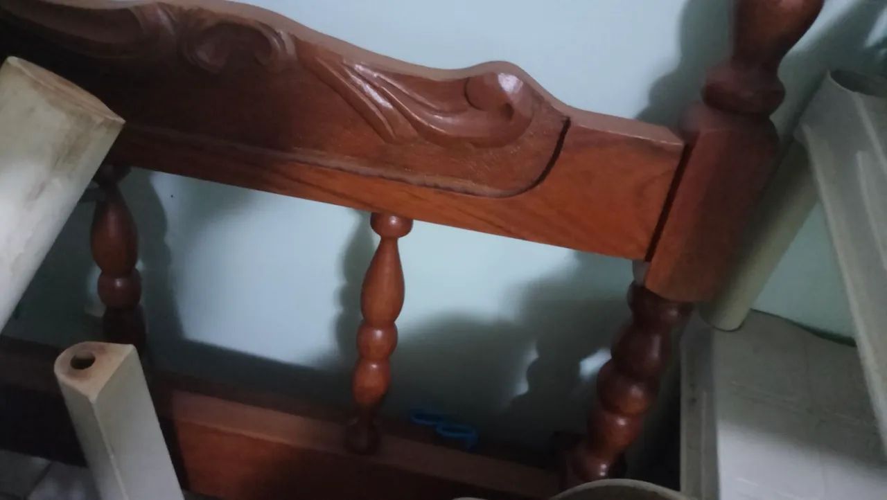 Cama de casal de madeira  - Foto 2