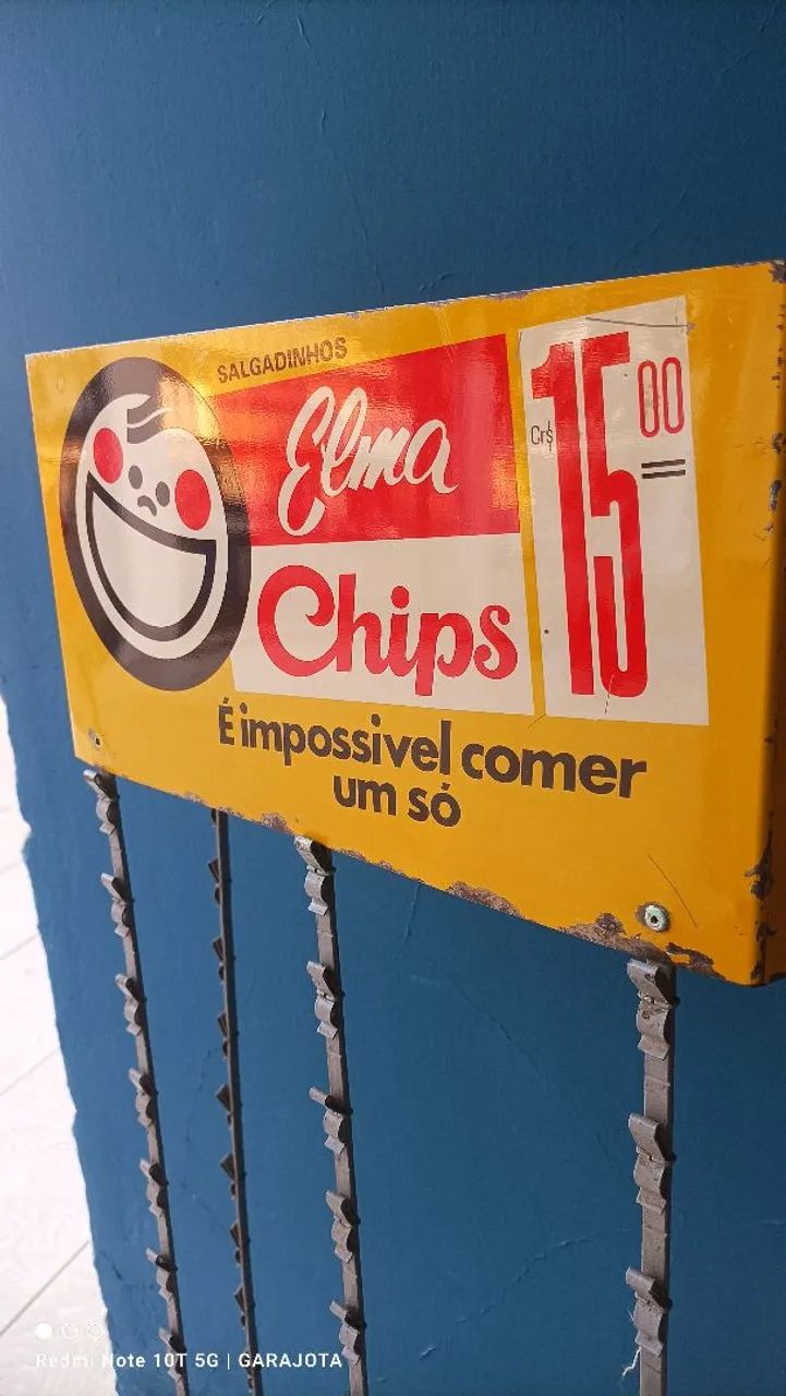 Expositor antigo Elma Chips - Foto 3