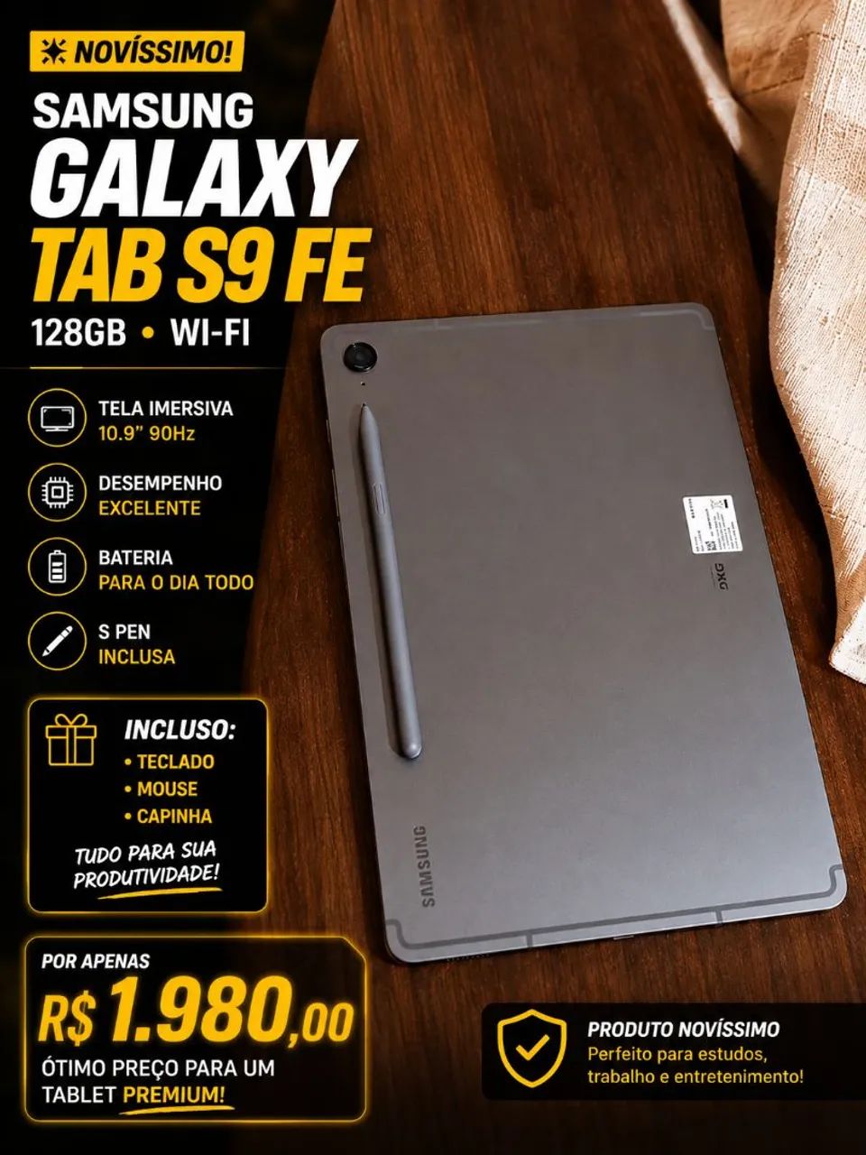 Tablet S9 FE