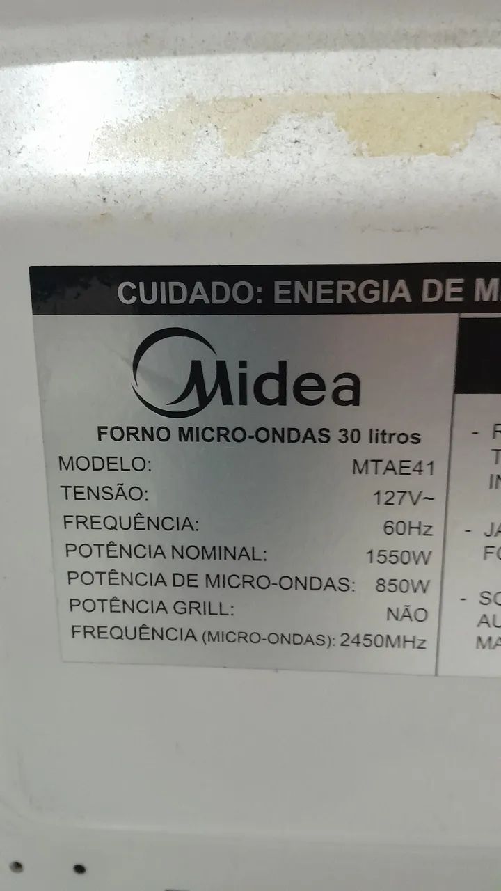 Micro-ondas midea 30 litros  - Foto 3
