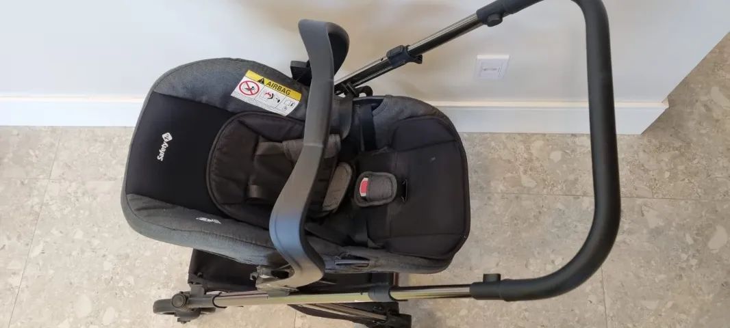 Carrinho Bebê Completo (Carrinho, Moisés, Bebê conforto e base isofix) - Foto 4