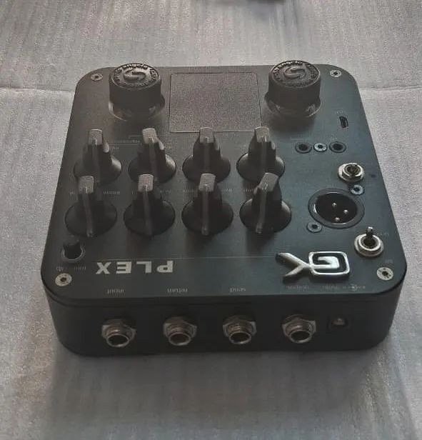 Preamp Baixo Gallien Krueger Gk Plex Caixa E Fonte Originais Preto