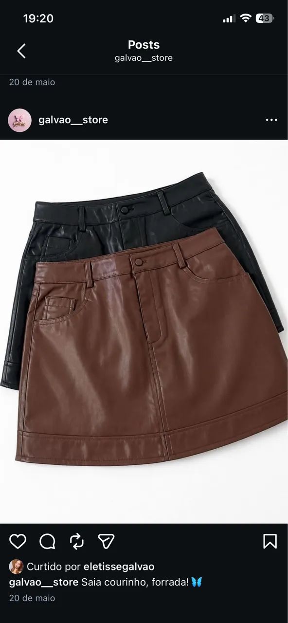 Roupas novas e semi novas 