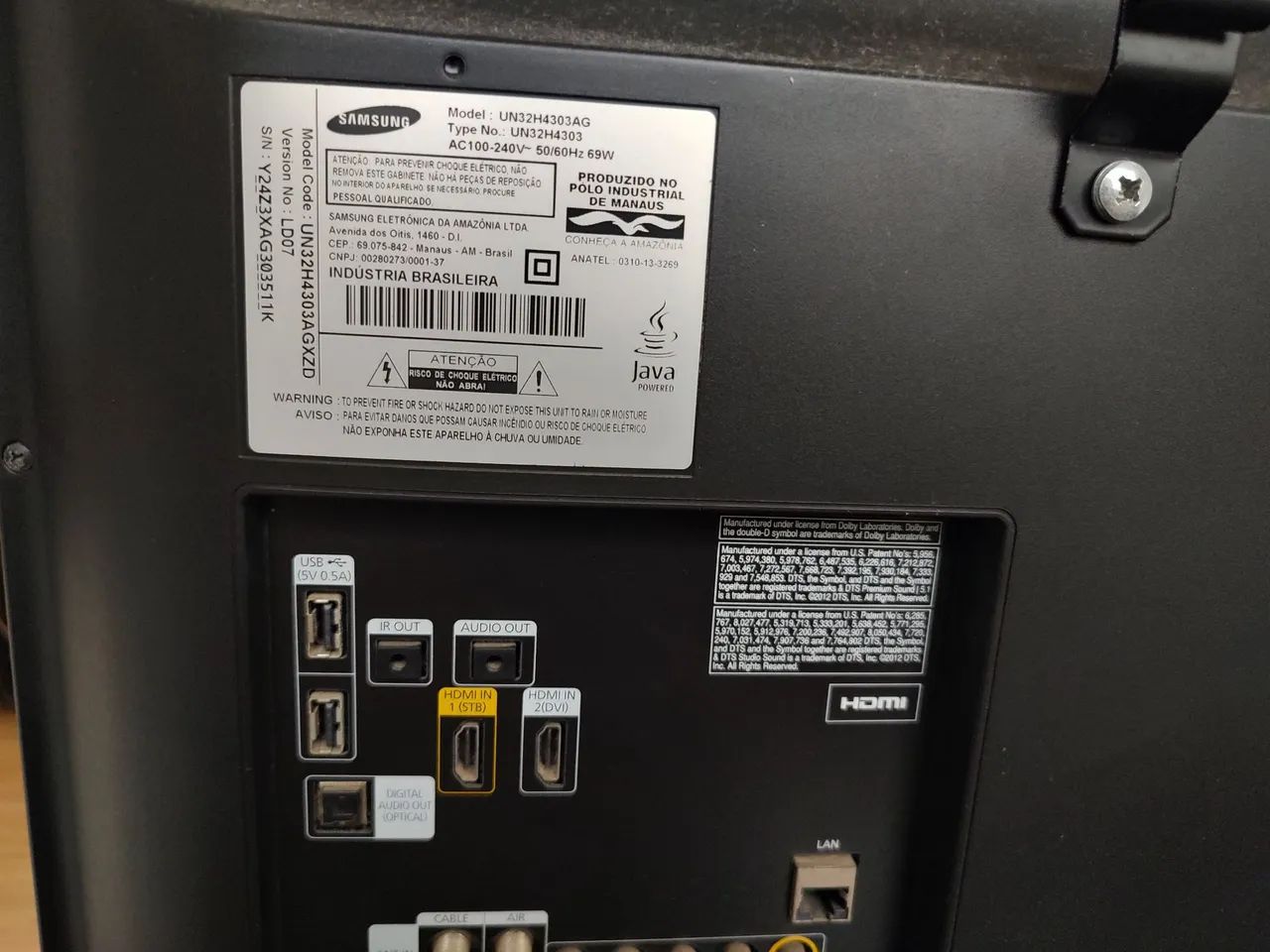 Televisão Samsung 32 Polegadas  - Foto 3