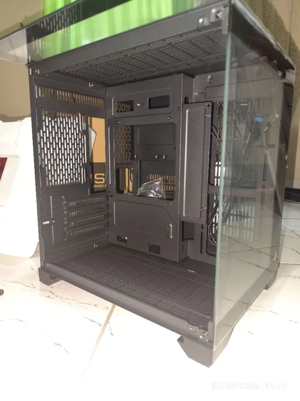 Gabinete Gamer Risemode Galaxy Glass M Mini - Foto 5