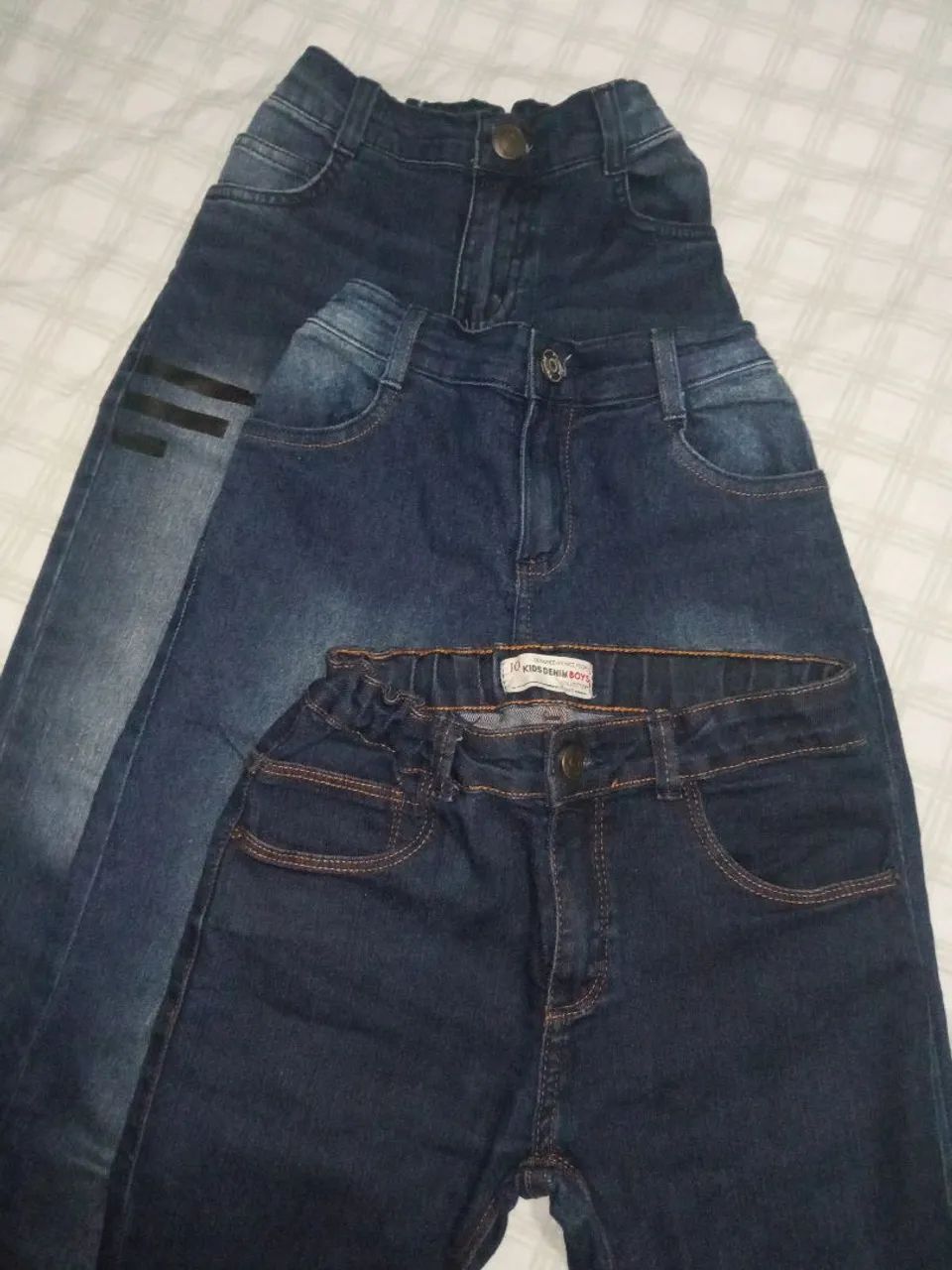 Calça jeans infantil menino 