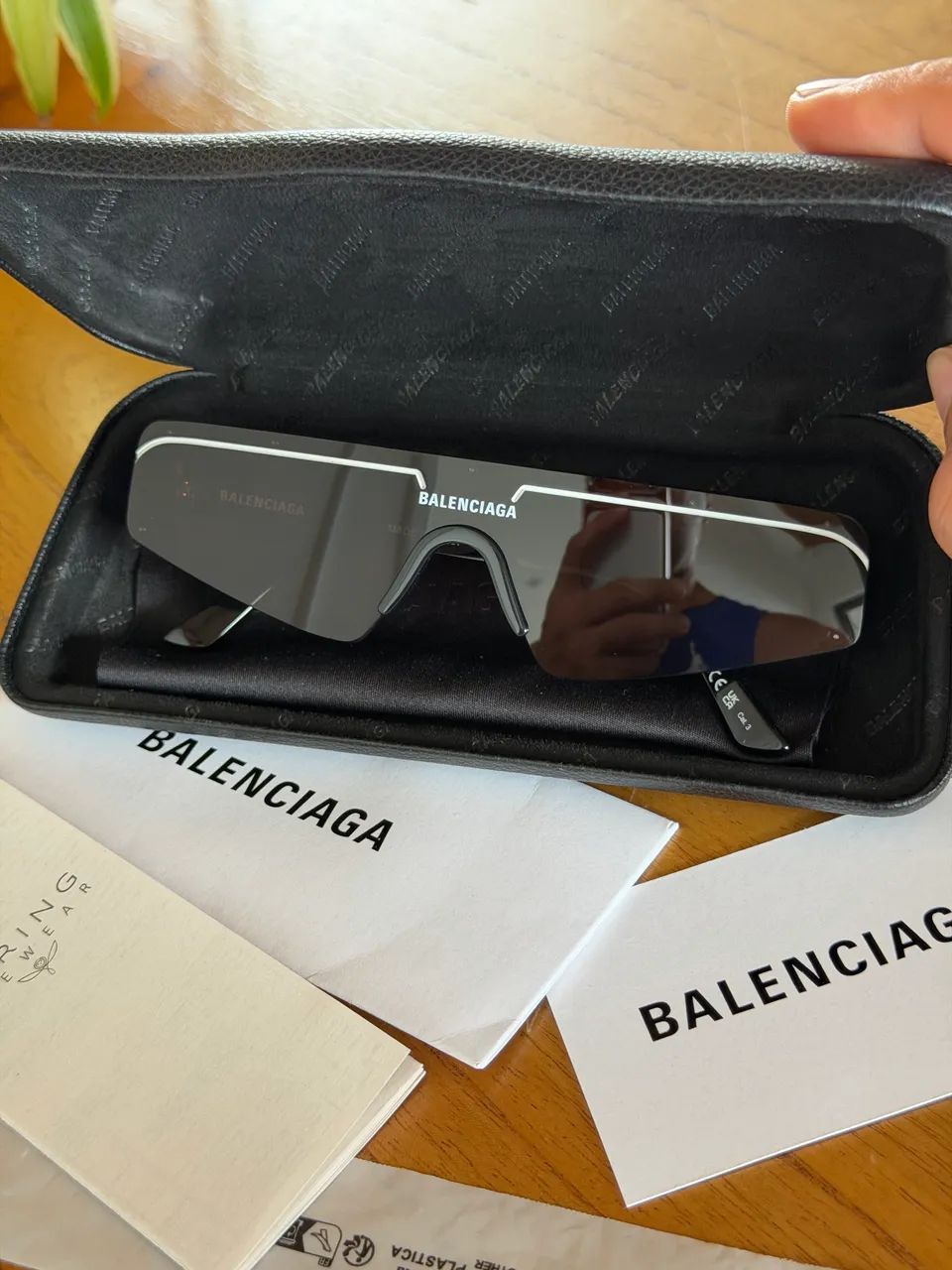 Óculos Balenciaga Eyewear Ski - Foto 3
