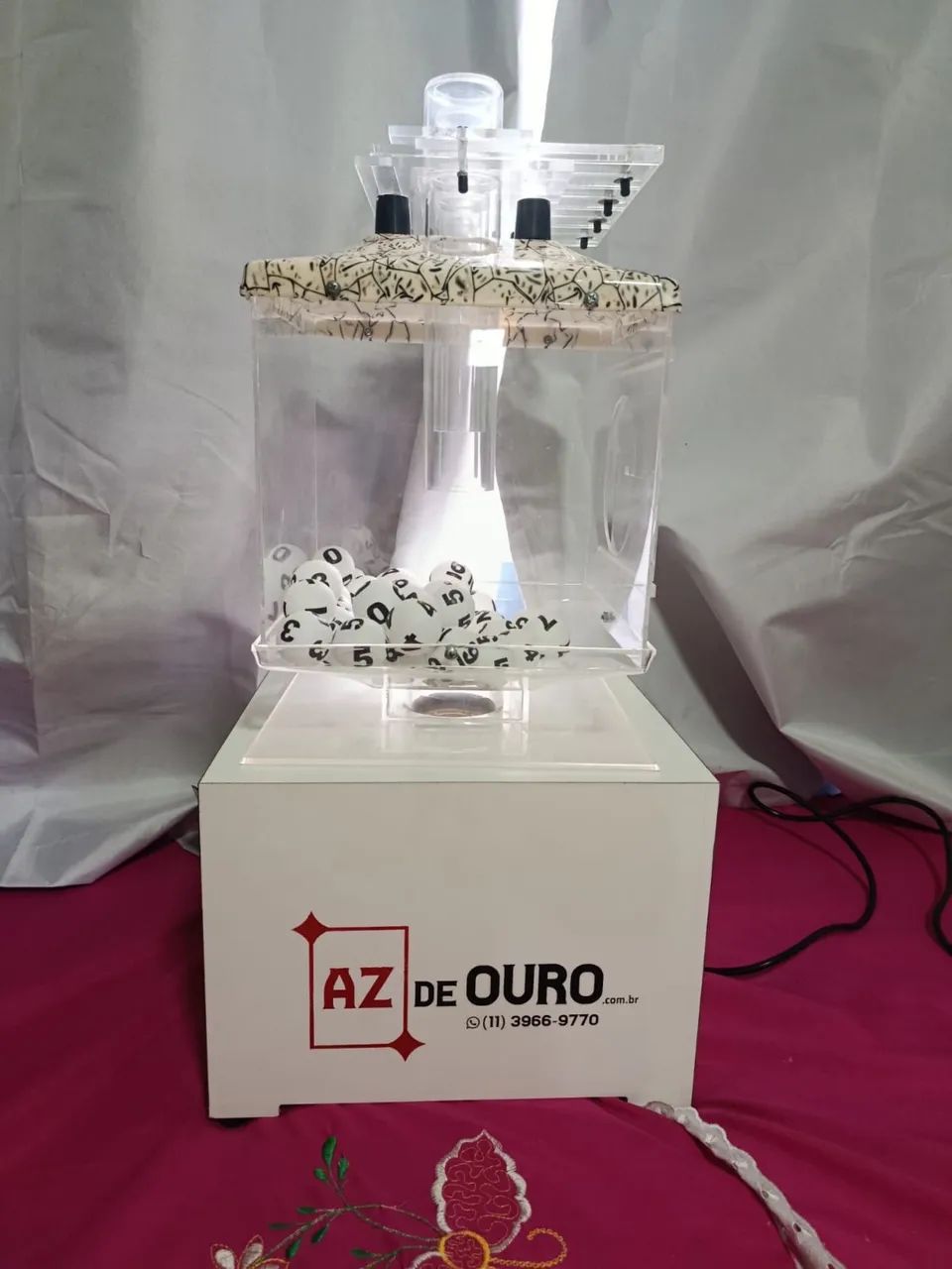 Globo de sorteio de ar  - Foto 3