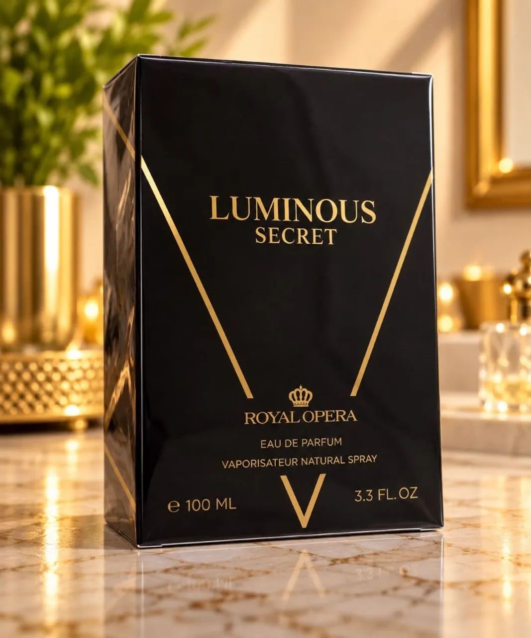 Perfume Importado Luminous Secret - Royal Opera (100ml - Eau de Parfum).