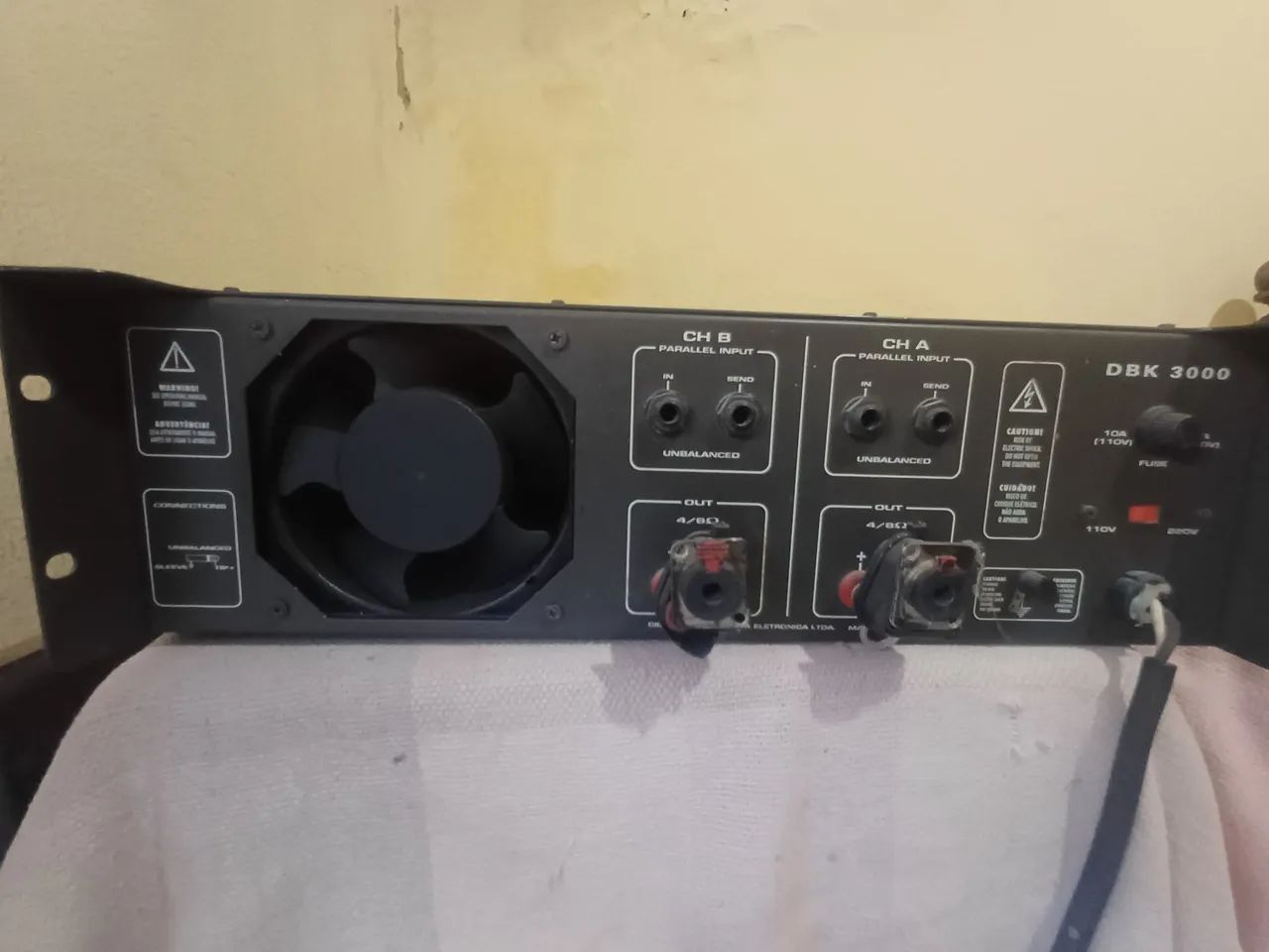 Amplificador DBK 3000 cicloton - Foto 2