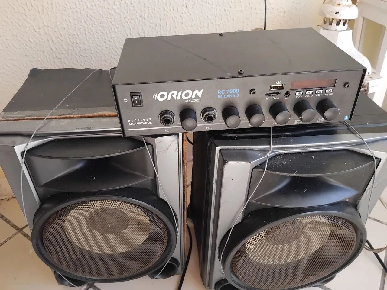 Som amplificador ORION