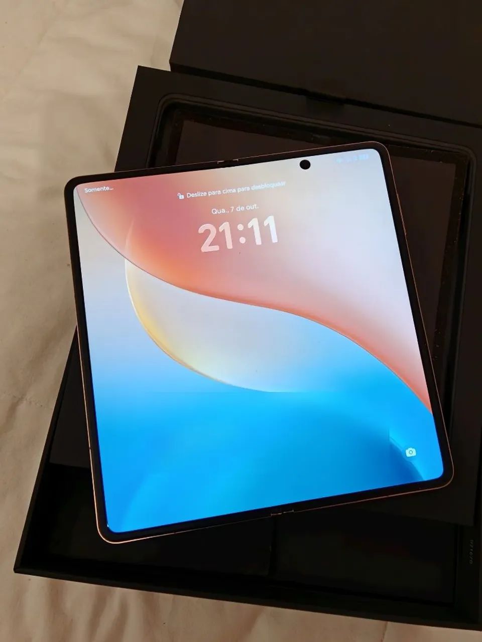 Honor Magic V5 512GB Versão Global - Impecável, Caixa e Acessórios - Foto 3