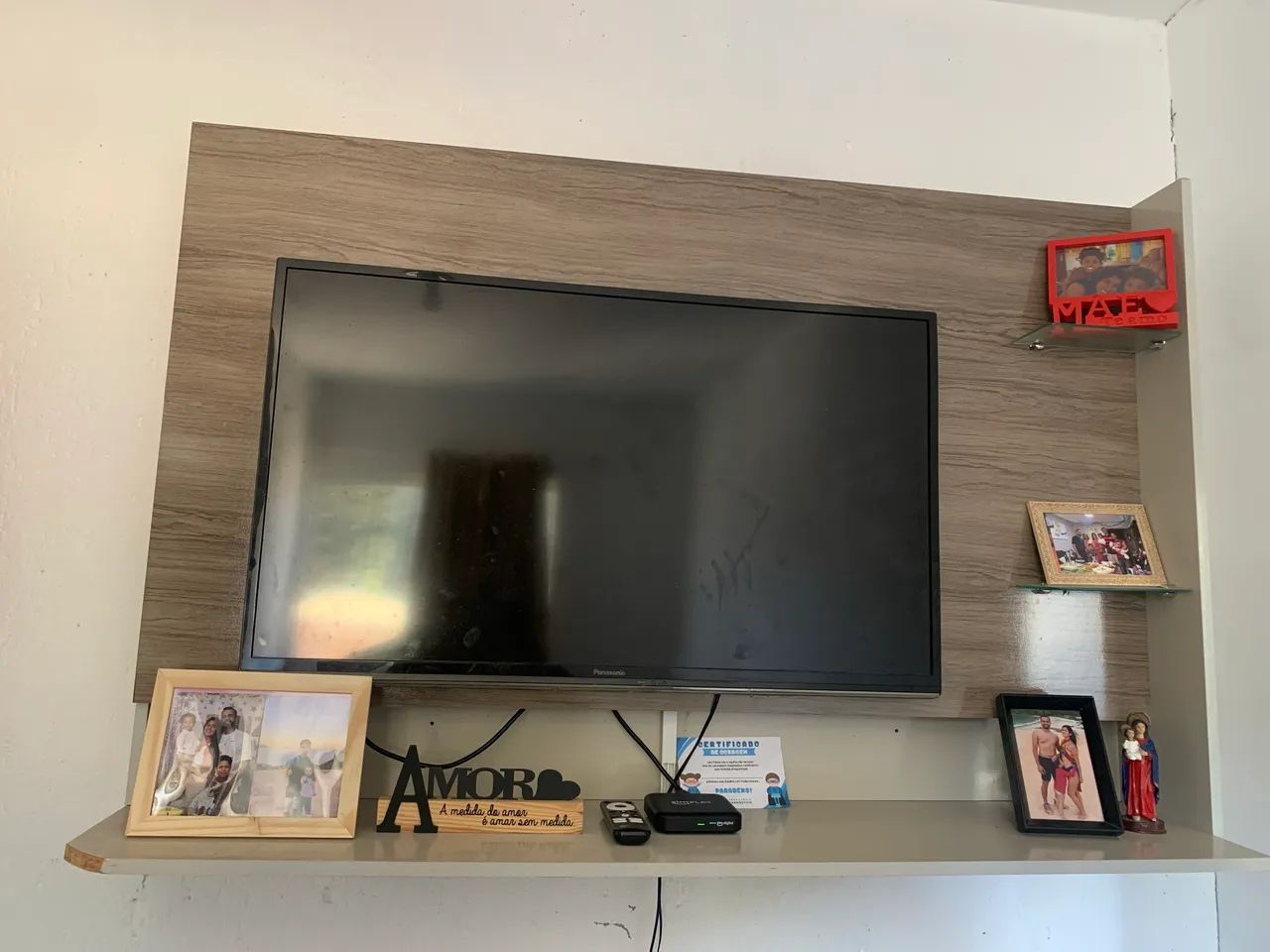 Televisão e painel  - Foto 2