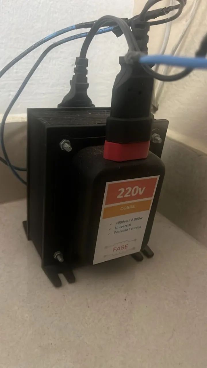 Transformador de cobre 127v para 220v