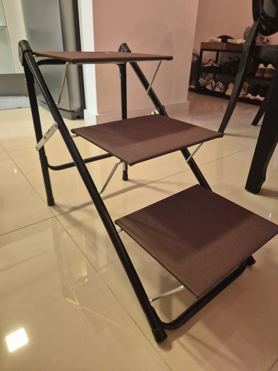 Escada Pet Aco dobrável 