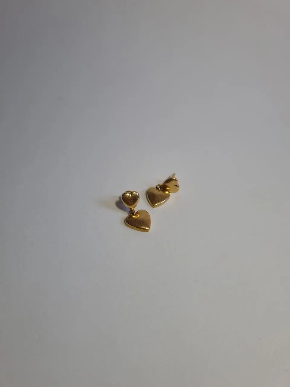 Brinco Coração de Ouro 18k - Foto 5