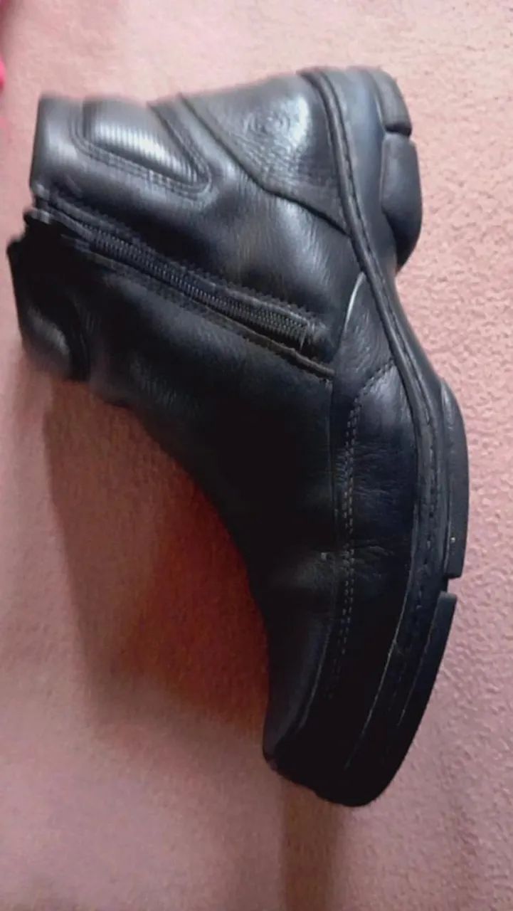 Bota Anatômico Cano Curto + Cinto de Couro - Foto 3