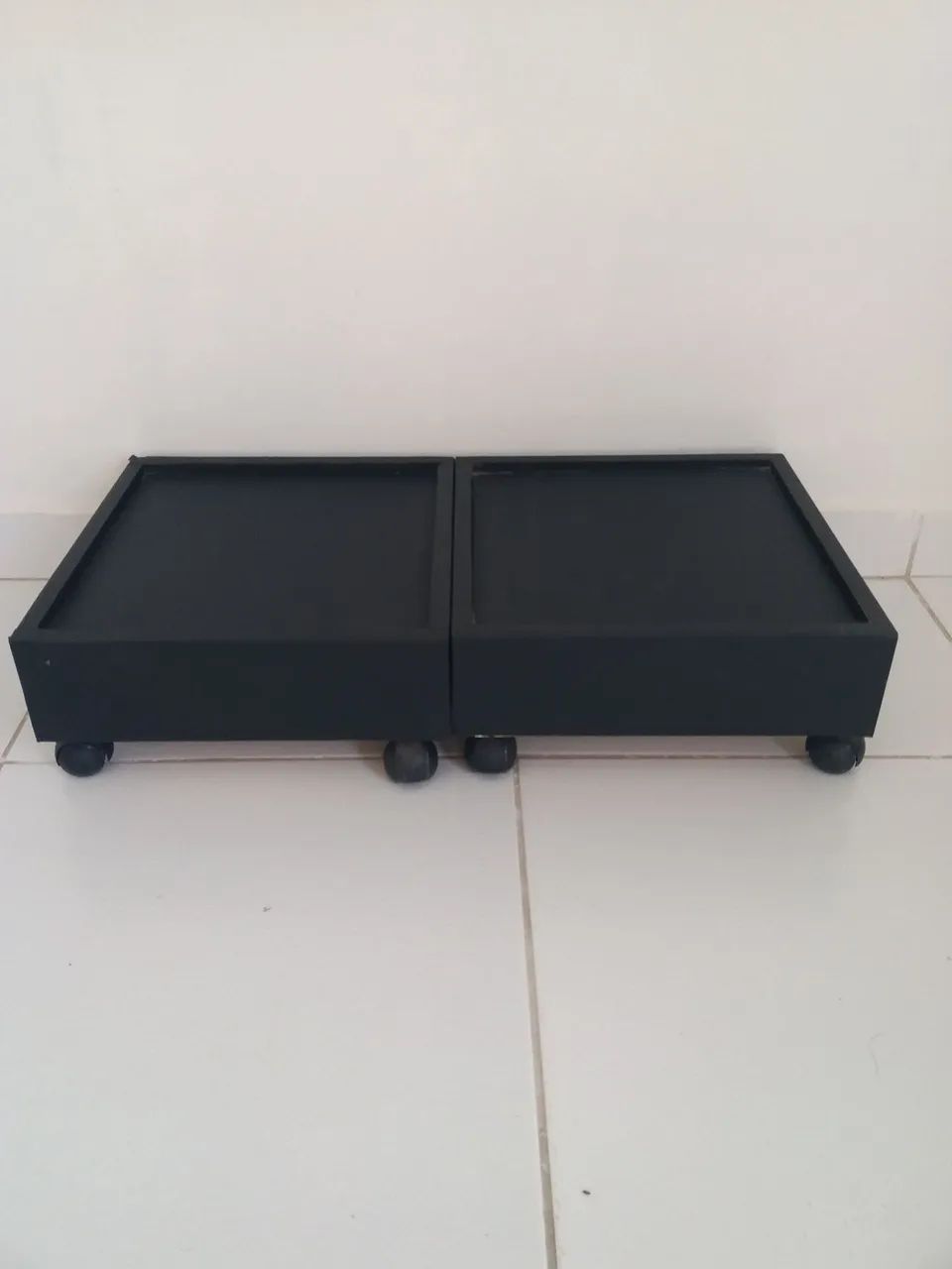 Suporte Para Caixas de Som Com Rodinhas - Foto 4
