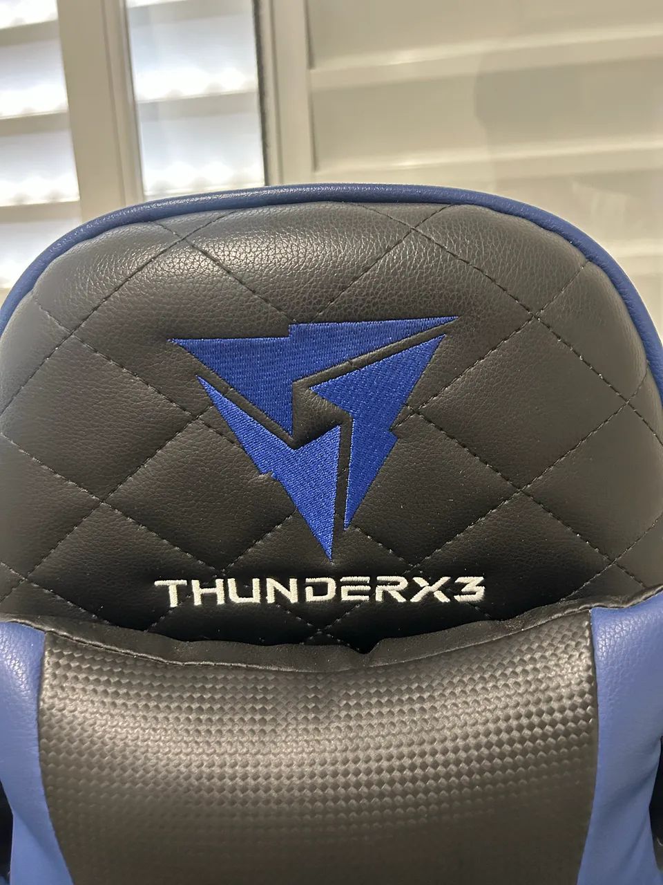 Cadeira Gamer THUNDER X3 Azul - Foto 5